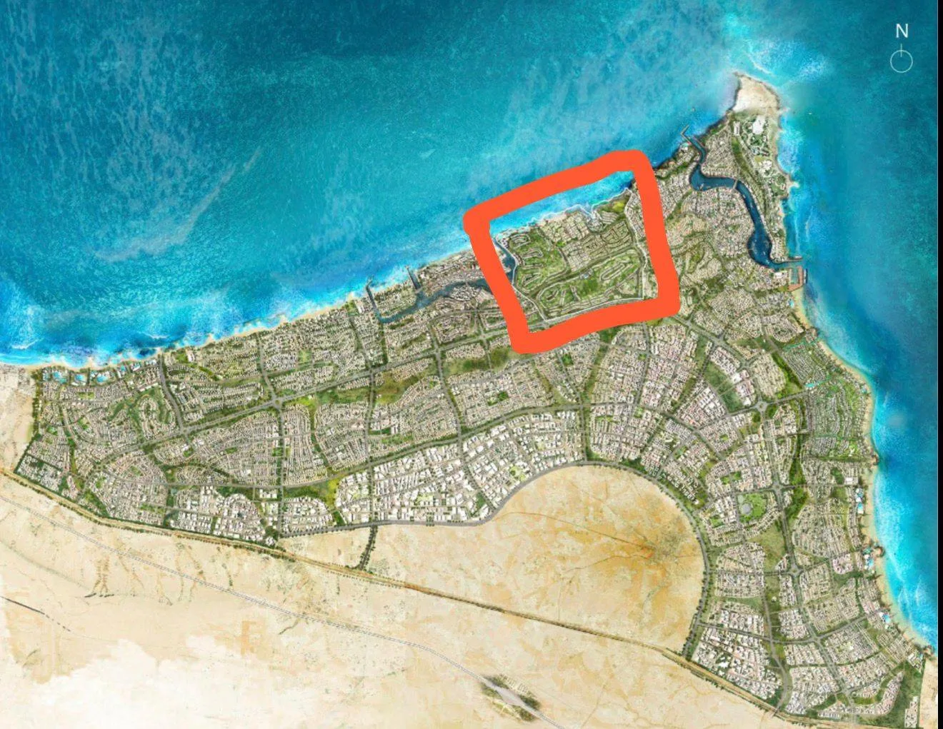 Strategic Coastal Location
